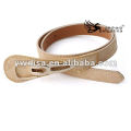 Fashion Lady's Beige PU Belt For Garment